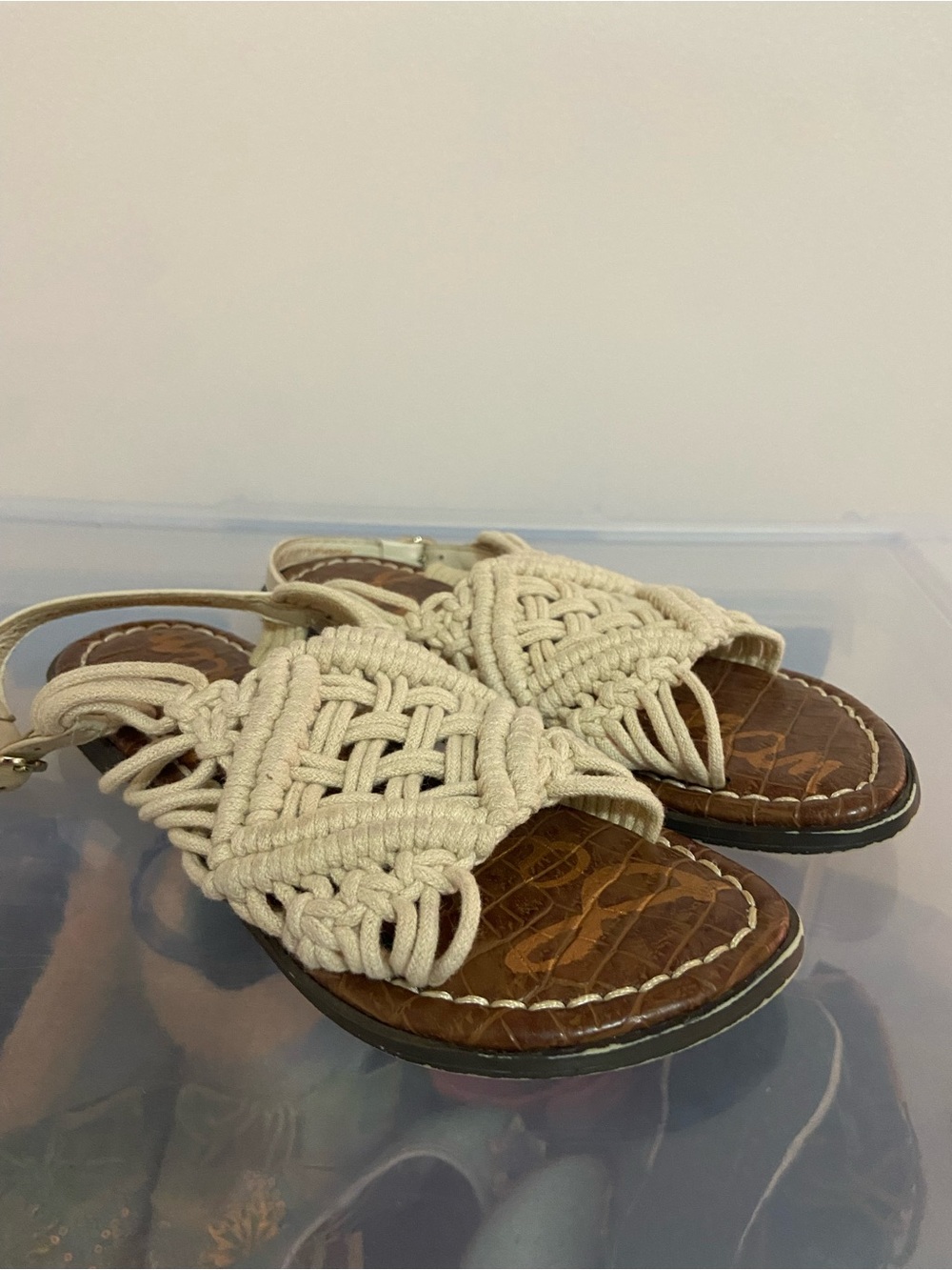 Sam Edelman Girl’s Sandals in Cream